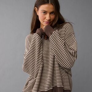 Striped Brown Sweater